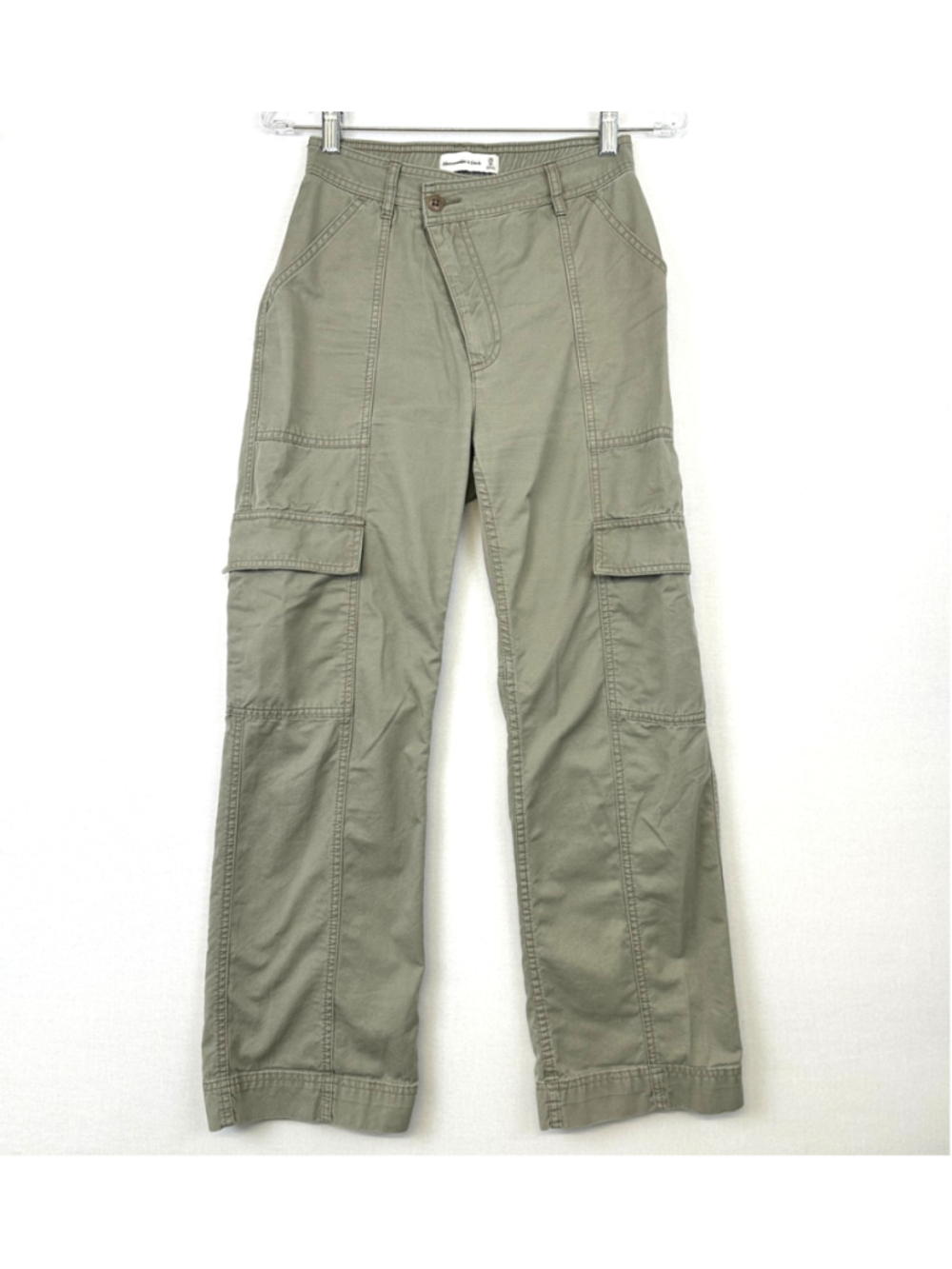 Abercrombie & Fitch‎ Cargo Utility Pants Olive Green Women's 25